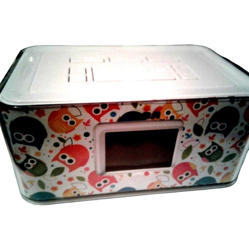 Alarm Clock RCA  Owl Wrap Model RCR8622 Backup Battery USB Connector Snooze Radi